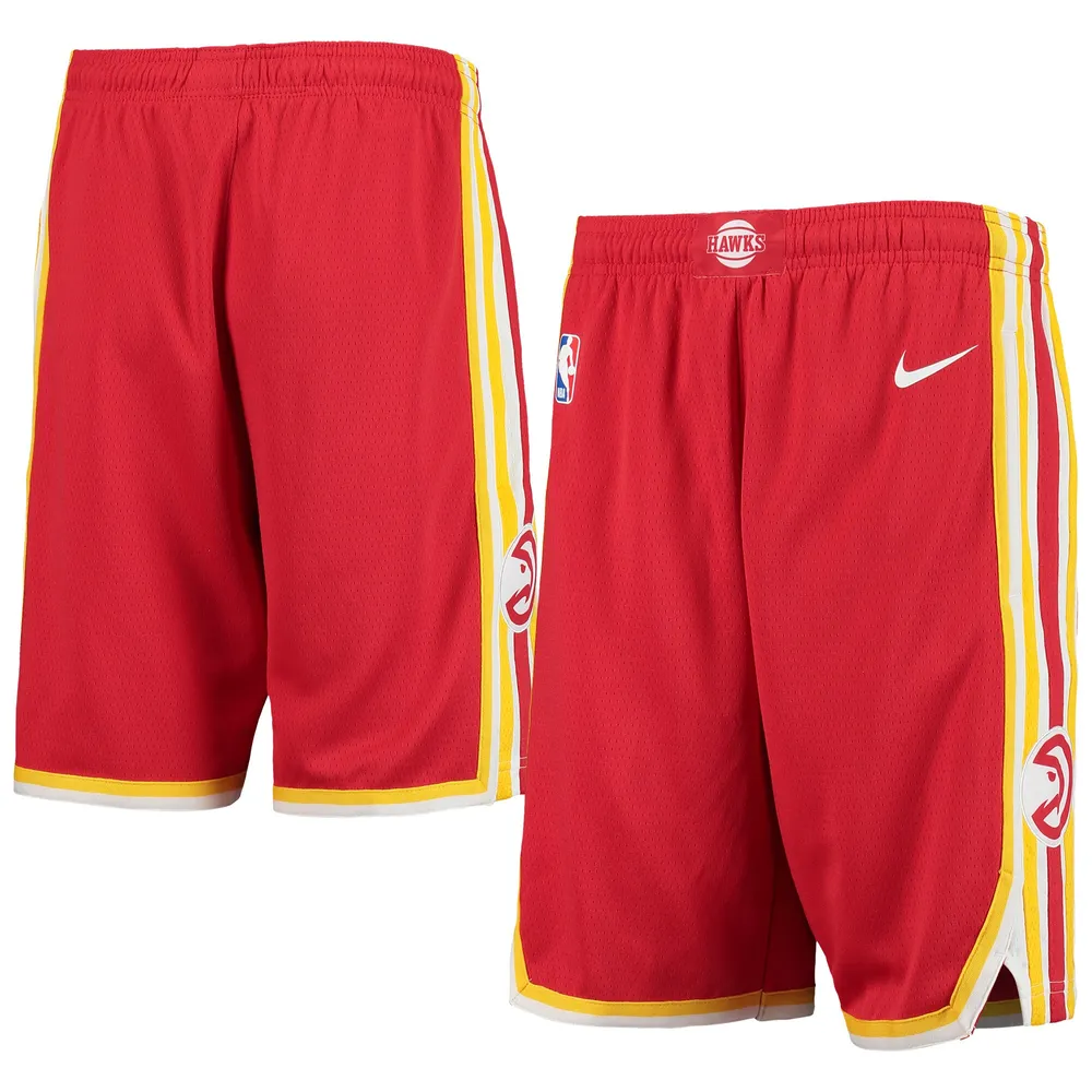 Hawks Icon Edition 2020 Men's Nike NBA Swingman Shorts.