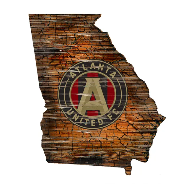 Philadelphia Union 23.5 x 23.5 Distressed State Logo Sign