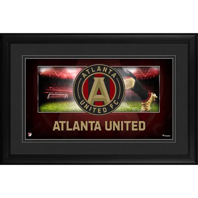Atlanta United FC Fanatics Authentic Framed 10" x 18" Team Logo Panoramic Photograph