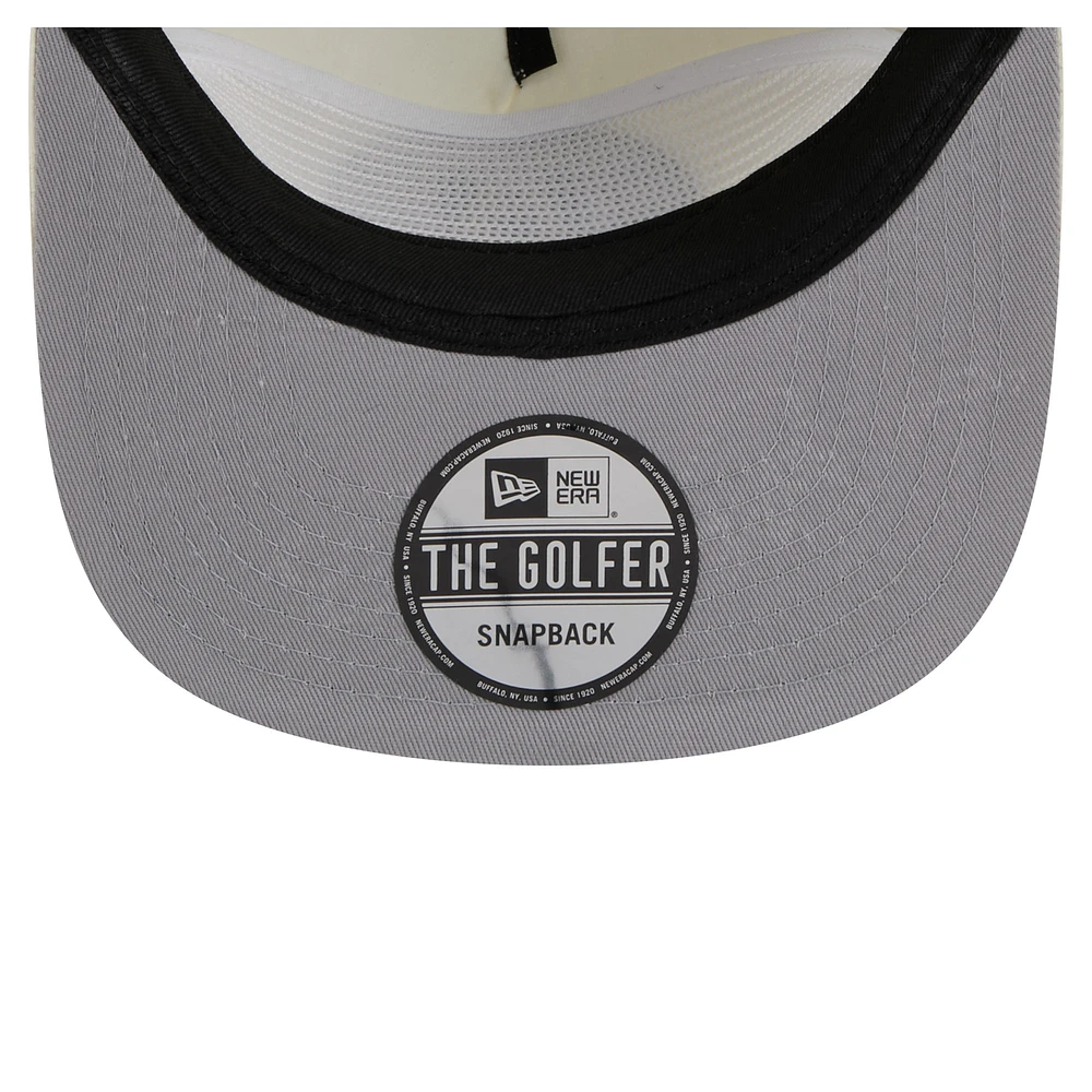 Men's New Era  Cream Atlanta United FC 2025 Kickoff Snapback Golfer Hat