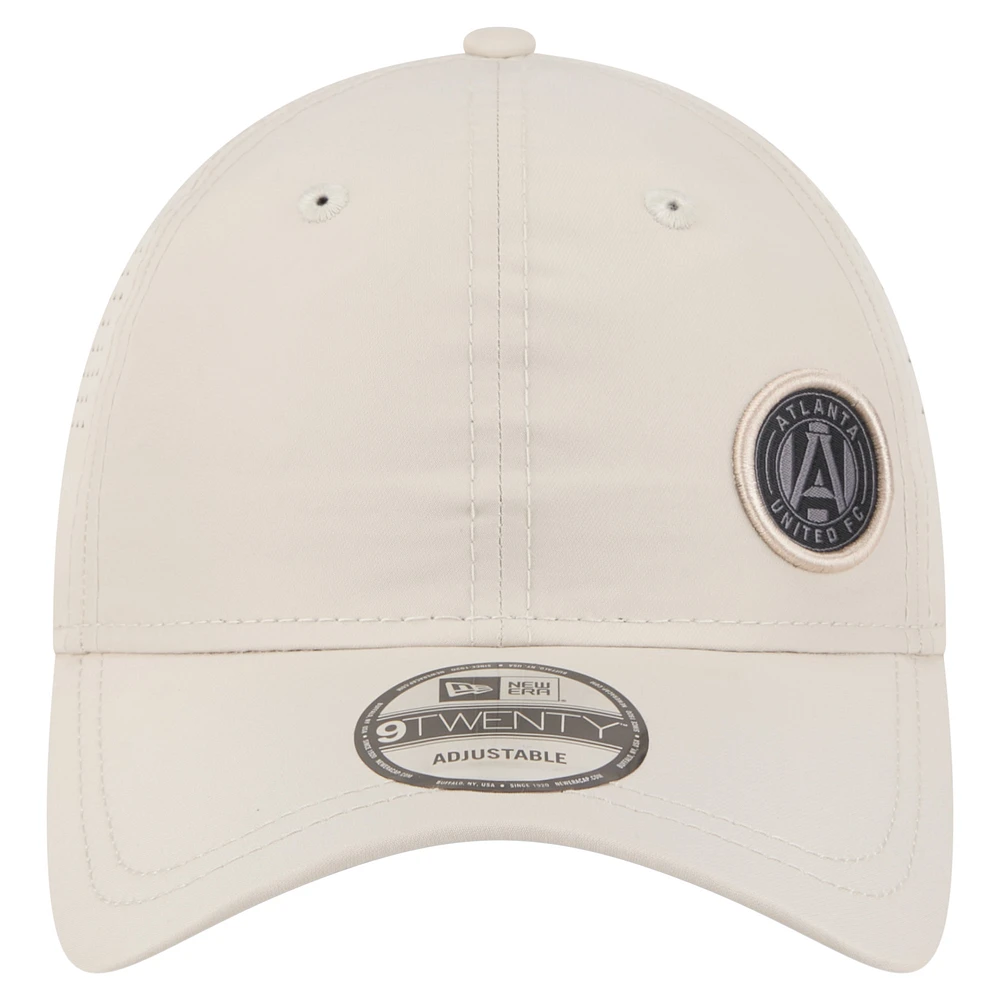 Men's New Era  Tan Atlanta United FC Active 9TWENTY Adjustable Hat