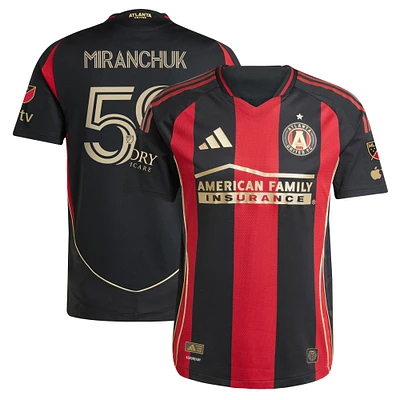 Men's adidas Aleksei Miranchuk Black Atlanta United FC 2025 The Connector Authentic Player Jersey