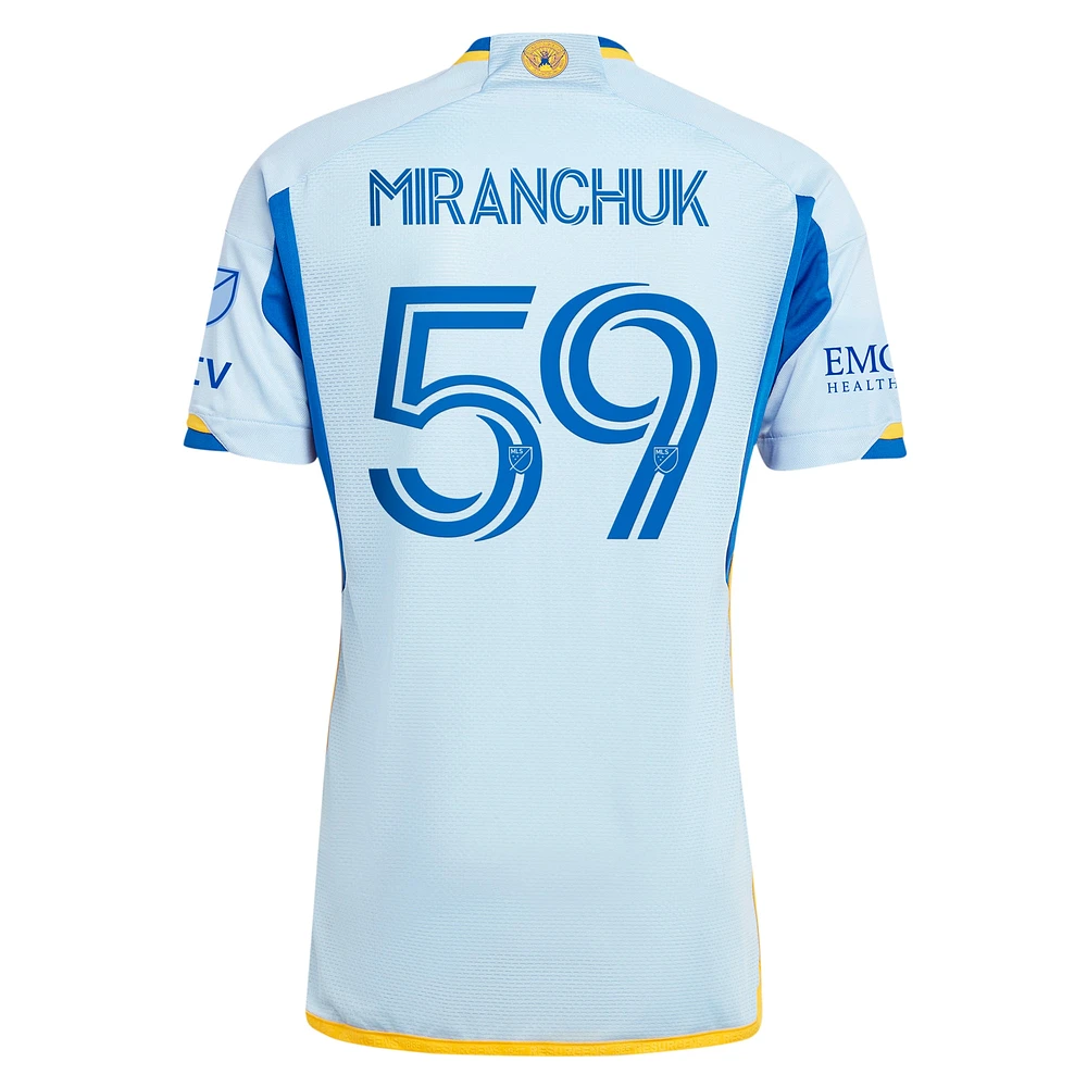 Men's adidas Aleksei Miranchuk Light Blue Atlanta United FC 2024 The Resurgens Kit Authentic Player Jersey