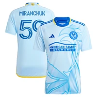 Men's adidas Aleksei Miranchuk Light Blue Atlanta United FC 2024 The Resurgens Kit Replica Player Jersey