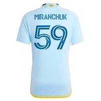 Men's adidas Aleksei Miranchuk Light Blue Atlanta United FC 2024 The Resurgens Kit Replica Player Jersey