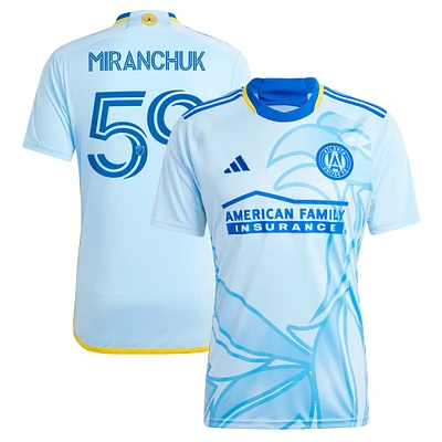 Men's adidas Aleksei Miranchuk Light Blue Atlanta United FC 2024 The Resurgens Kit Replica Player Jersey