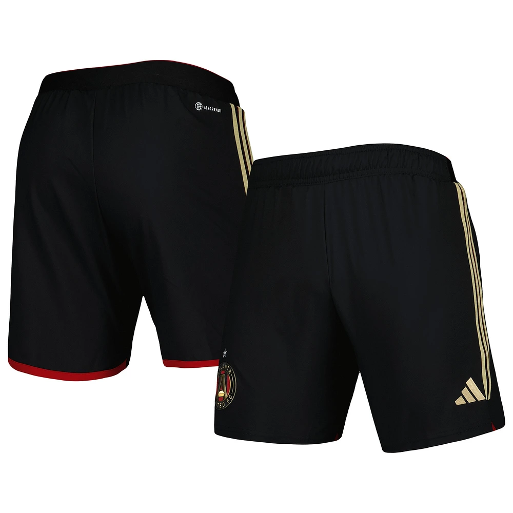 Men's adidas Black Atlanta United FC 2023 Away AEROREADY Authentic Shorts