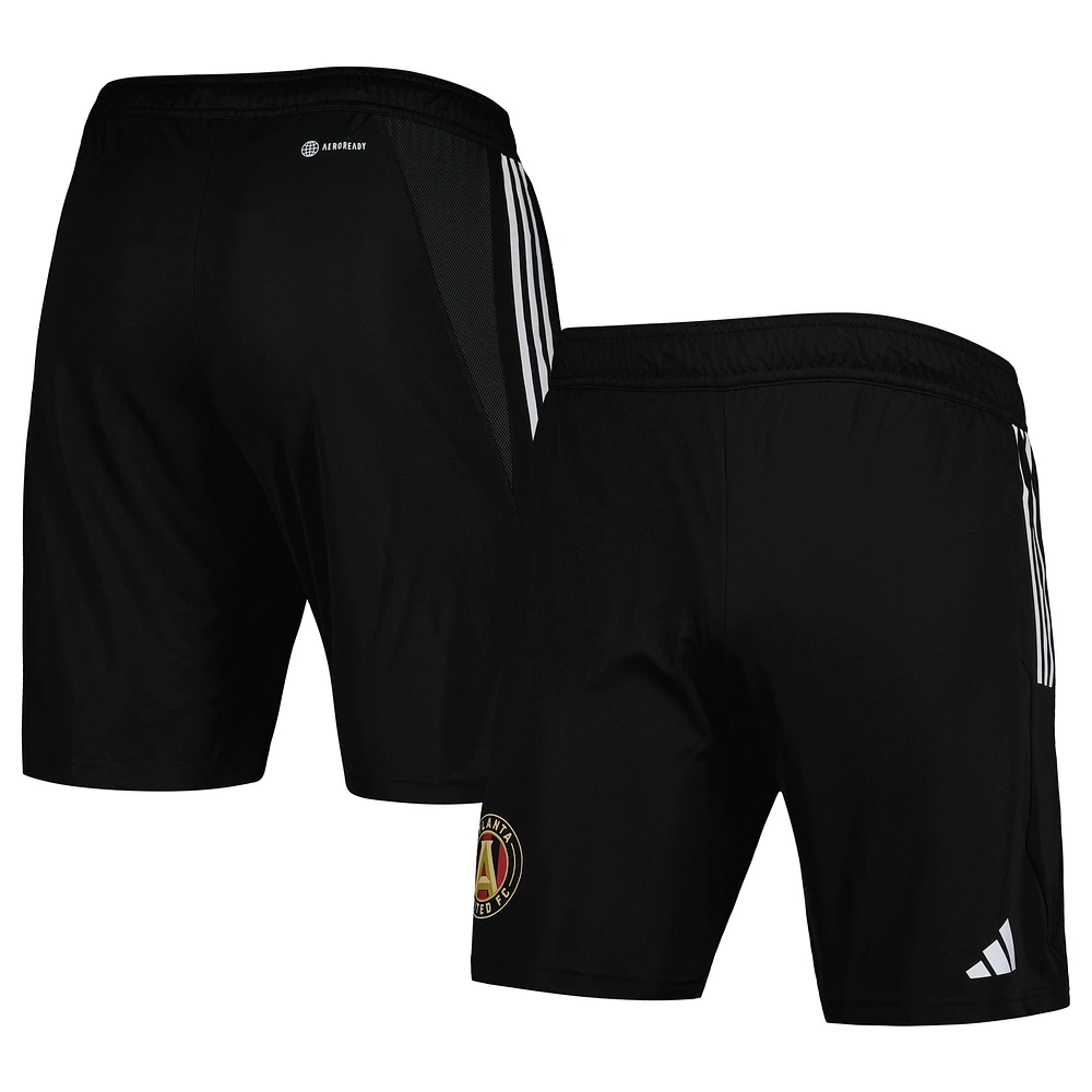 Short d'entraînement adidas Atlanta United FC 2023 On-Field AEROREADY noir pour homme