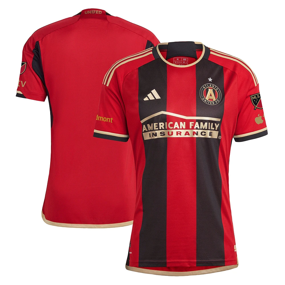 Adidas Atlanta United 2023 Pride Prematch Jersey, Men's, Small, White