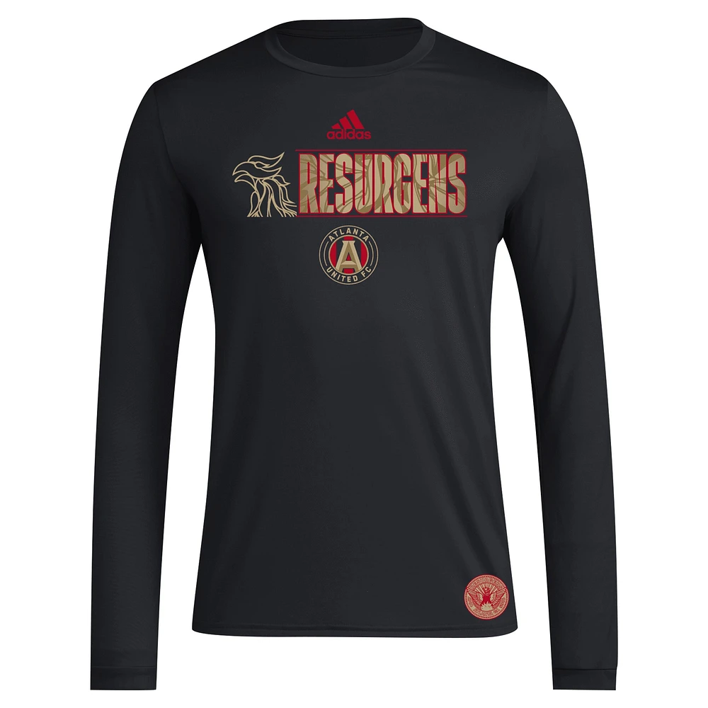 T-shirt à manches longues adidas Atlanta United FC 2024 Hook AEROREADY pour homme