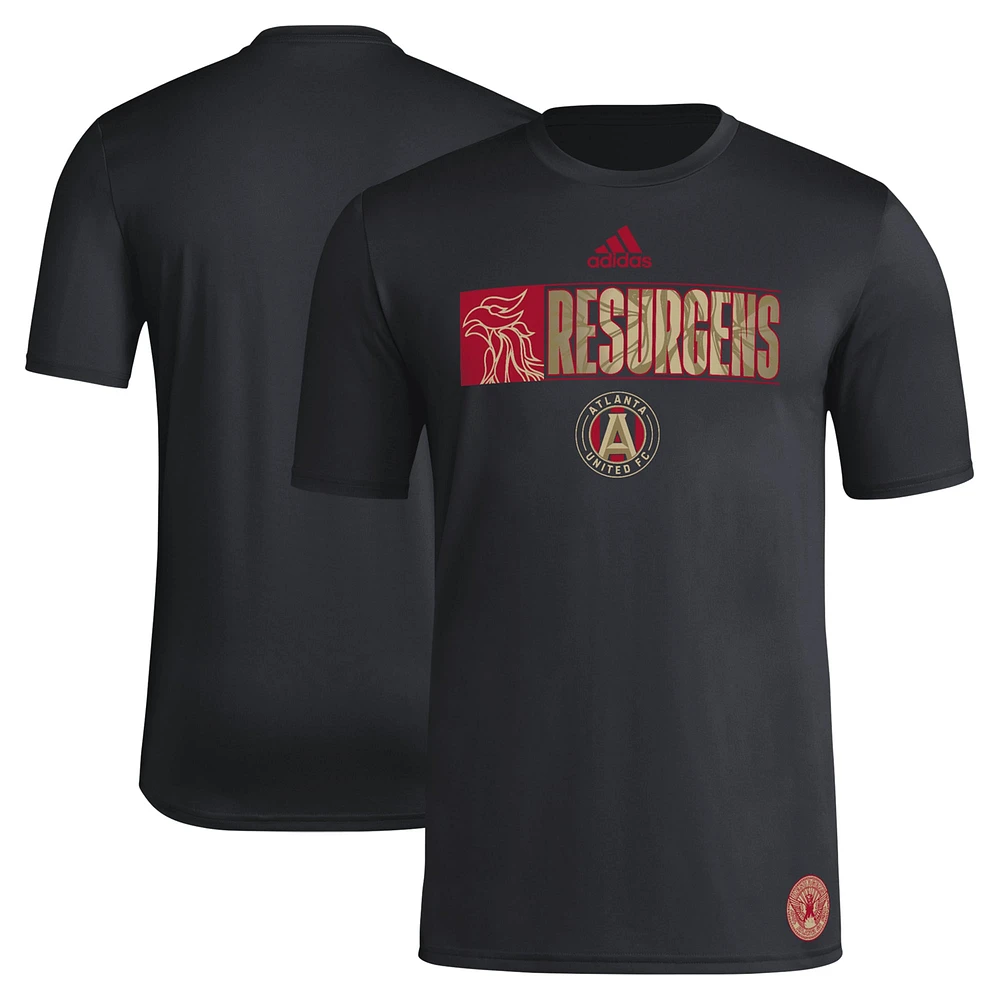 Men's adidas Black Atlanta United FC 2024 Jersey Hook AEROREADY T-Shirt