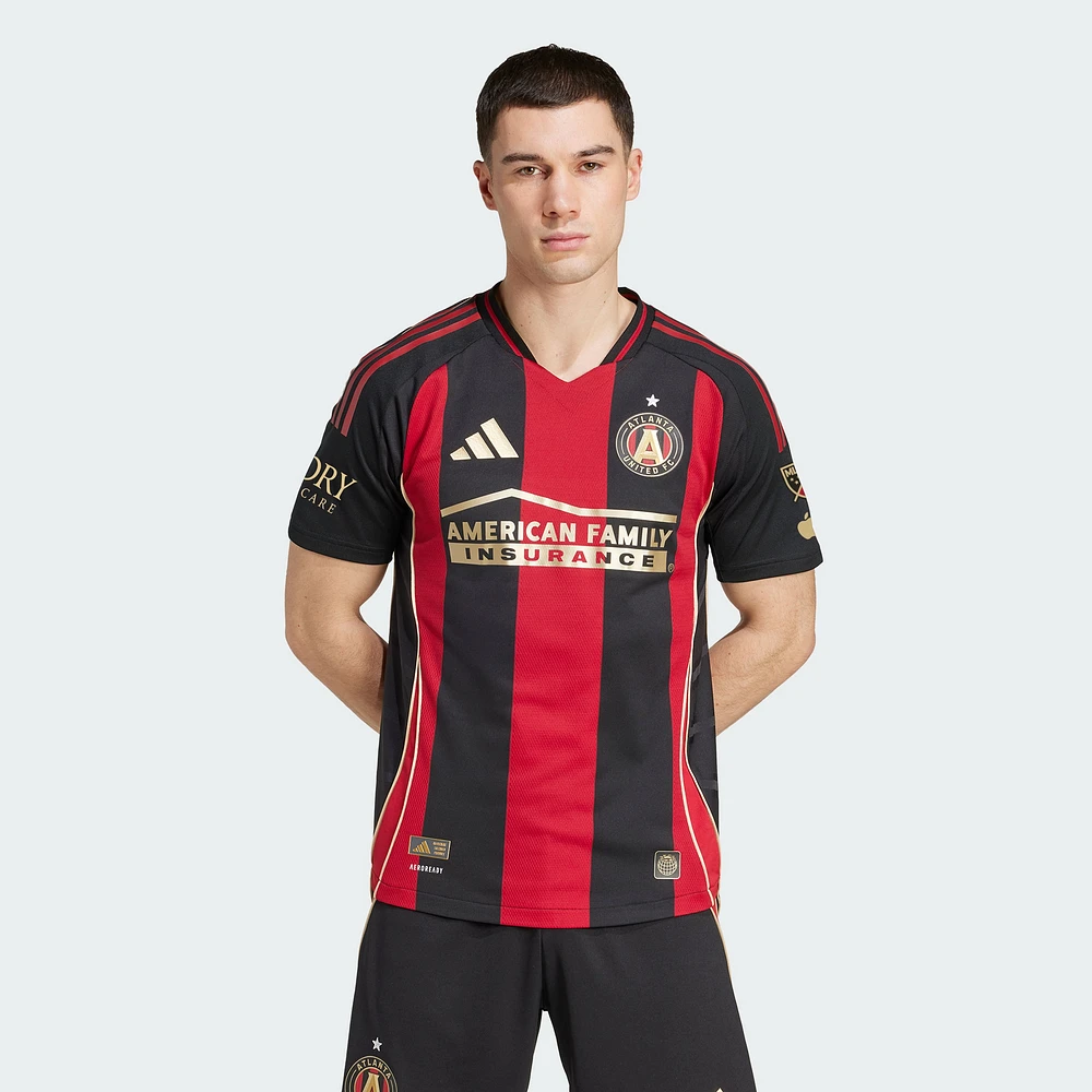 Maillot authentique adidas Atlanta United FC 2025 The Connector pour homme noir