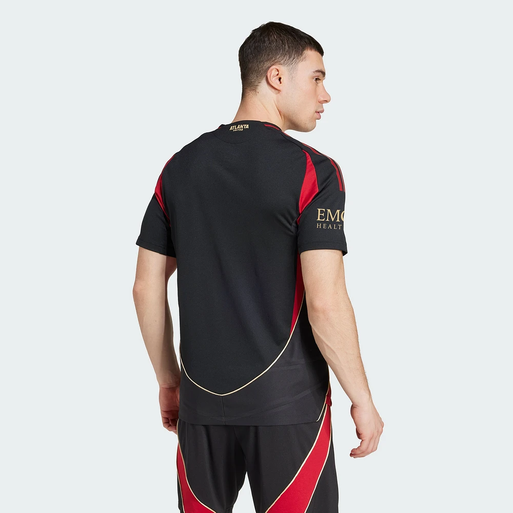 Maillot authentique adidas Atlanta United FC 2025 The Connector pour homme noir
