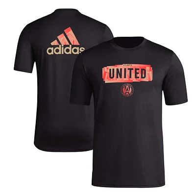 Men's adidas Black Atlanta United FC Local Pop AEROREADY T-Shirt