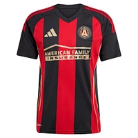 Men's adidas Emmanuel Latte Lath Black Atlanta United FC 2025 The Connector Replica Player Jersey