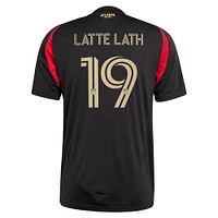 Men's adidas Emmanuel Latte Lath Black Atlanta United FC 2025 The Connector Replica Player Jersey