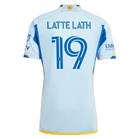 Maillot de joueur authentique adidas Emmanuel Latte Lath bleu clair Atlanta United FC 2024 The Resurgens Kit pour homme