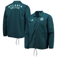 Men's adidas Green Atlanta United FC Anthem Full-Snap Jacket