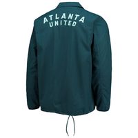 Men's adidas Green Atlanta United FC Anthem Full-Snap Jacket