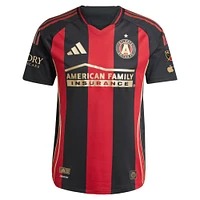 Men's adidas Miguel Almiron Black Atlanta United FC 2025 The Connector Authentic Player Jersey