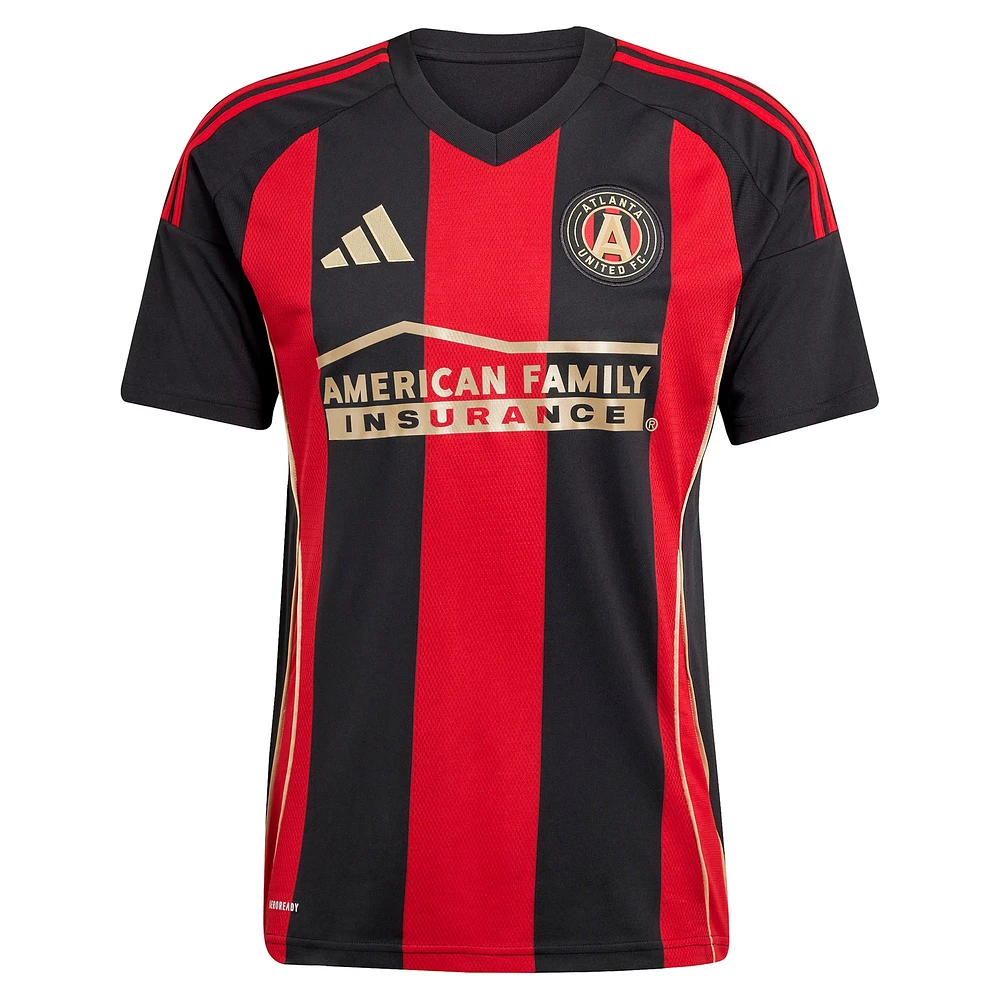 Men's adidas Miguel Almiron Black Atlanta United FC 2025 The Connector Replica Player Jersey