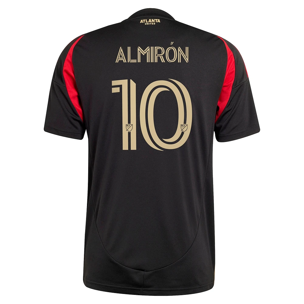 Men's adidas Miguel Almiron Black Atlanta United FC 2025 The Connector Replica Player Jersey