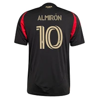 Men's adidas Miguel Almiron Black Atlanta United FC 2025 The Connector Replica Player Jersey