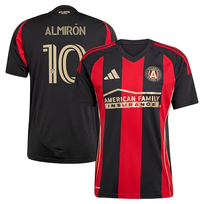 Men's adidas Miguel Almiron Black Atlanta United FC 2025 The Connector Replica Player Jersey