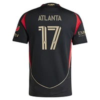 Men's adidas #17 Black Atlanta United FC 2025 The Connector Authentic Jersey