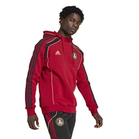 Men's adidas Red Atlanta United FC 2025 Travel Pullover Hoodie