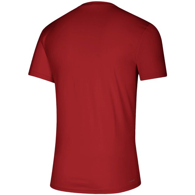 T-shirt adidas rouge pour hommes Atlanta United FC Wordmark Goals