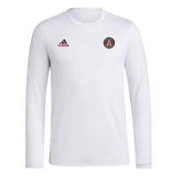 T-shirt adidas Atlanta United FC Local Stoic à manches longues pour hommes, blanc