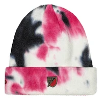 Bonnet en tricot à revers tie-dye psychédélique Atlanta United FC pour hommes