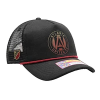 Casquette réglable noire Atlanta United FC Atmosphere Trucker pour homme