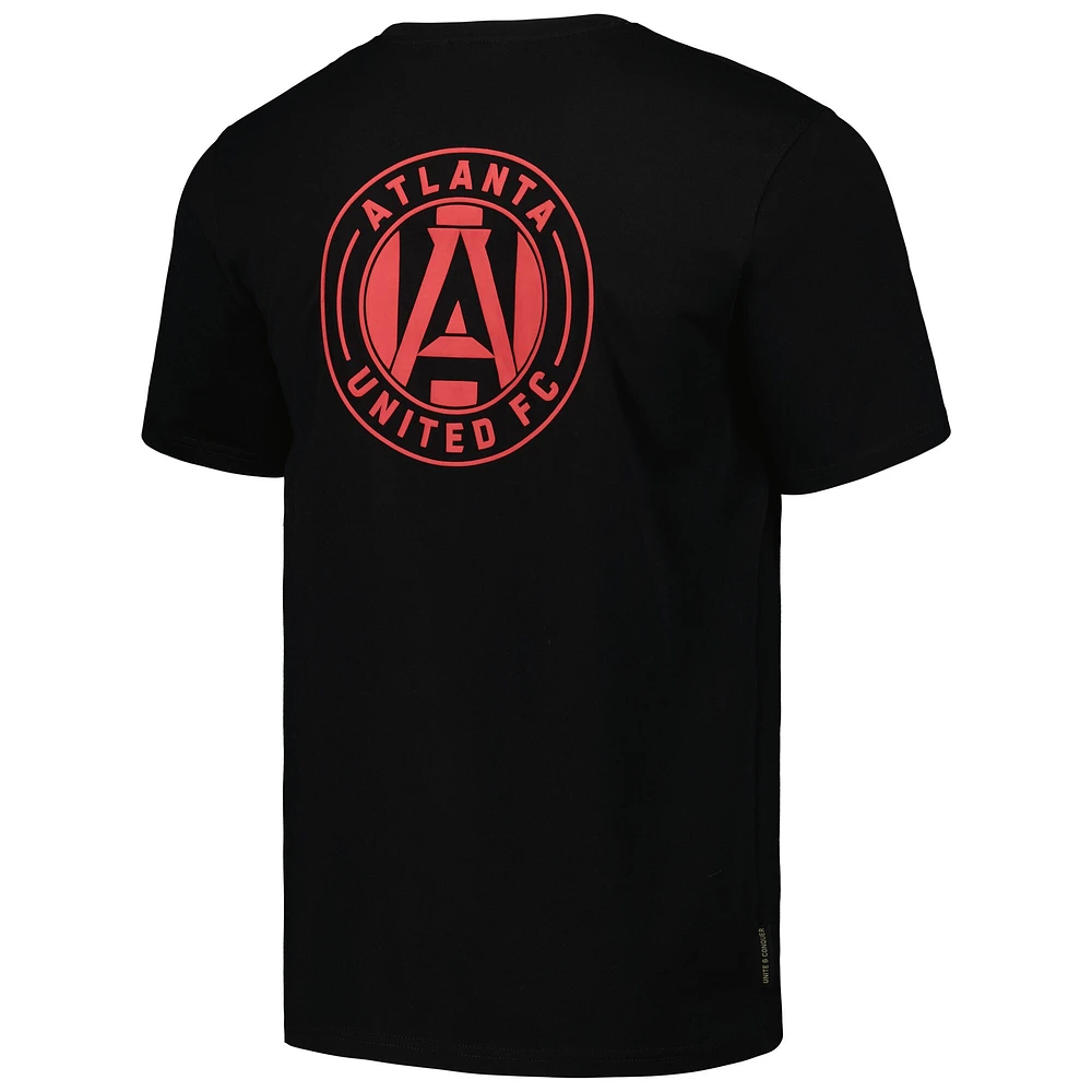 T-shirt noir Atlanta United FC Culture Heavy pour homme