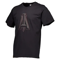 T-shirt décontracté épais noir multicouche avec logo principal d'Atlanta United FC pour hommes