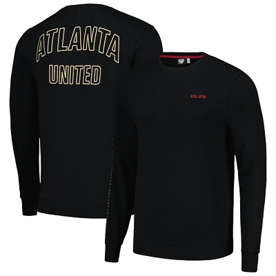 Men's Black Atlanta United FC Outline Pullover Sweatshirt