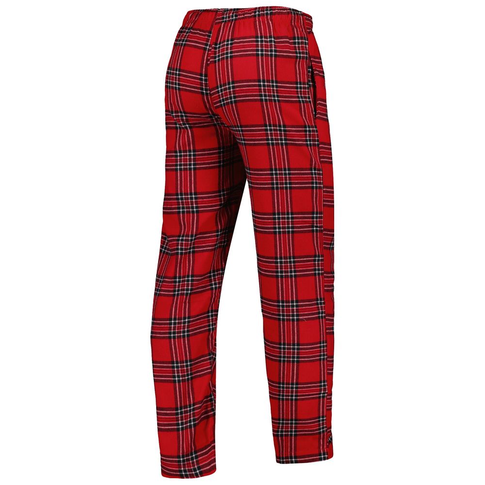 Men's Concepts Sport Red/Black Atlanta United FC Takeaway Flannel Pants