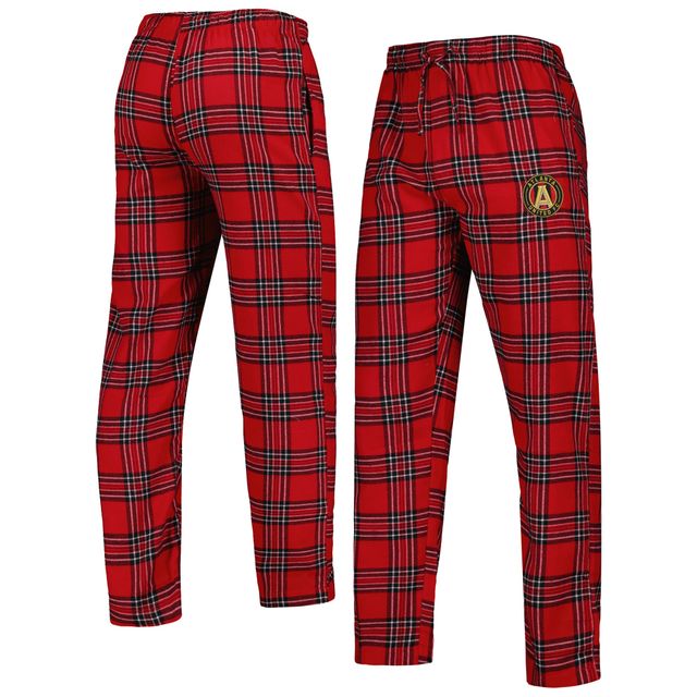 Pantalon en flanelle à emporter Atlanta United FC Concepts Sport rouge/noir pour homme