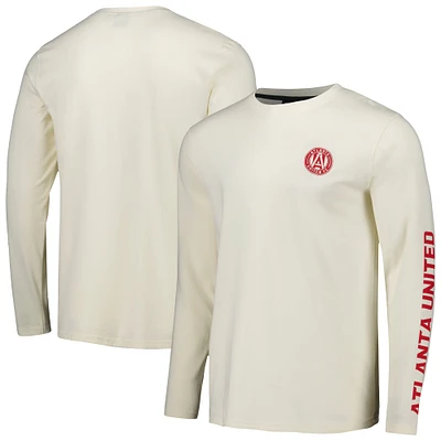 Men's Cream Atlanta United FC Local Heavy Long Sleeve T-Shirt