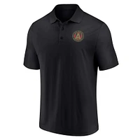 Men's Fanatics Black Atlanta United FC Team Polo