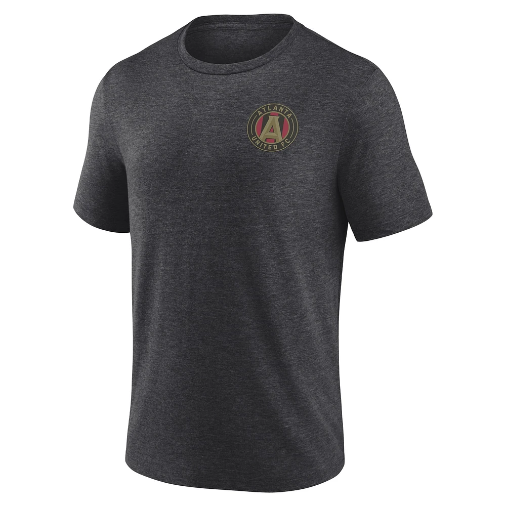 Men's Fanatics Charcoal Atlanta United FC Full Circle Tri-Blend T-Shirt