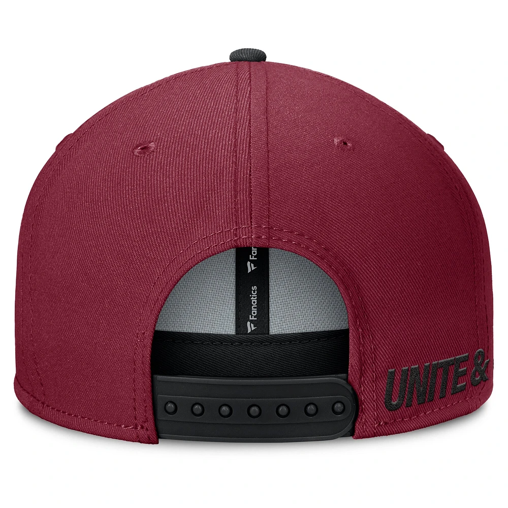 Casquette snapback rouge Atlanta United FC Sitter pour homme