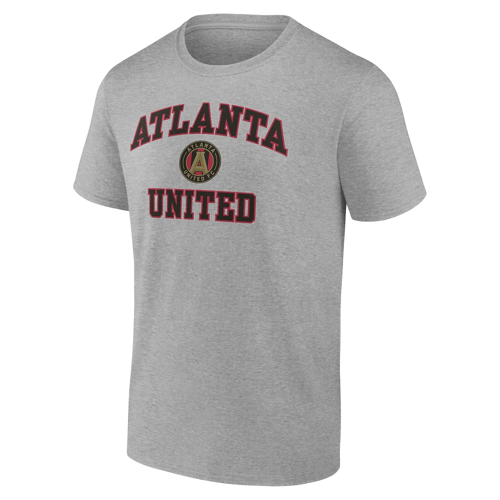 Men's Fanatics Steel Atlanta United FC Heart & Soul T-Shirt