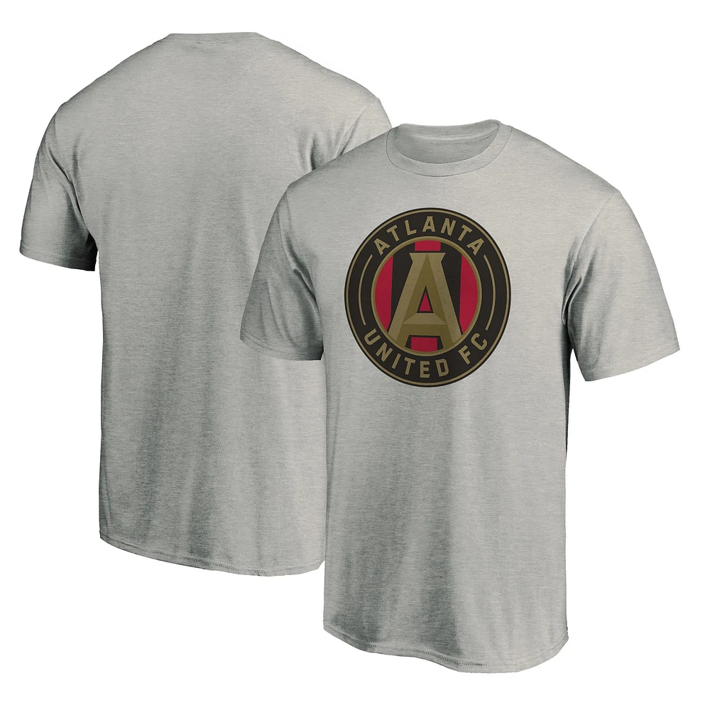 Men's Fanatics Steel Atlanta United FC Logo T-Shirt