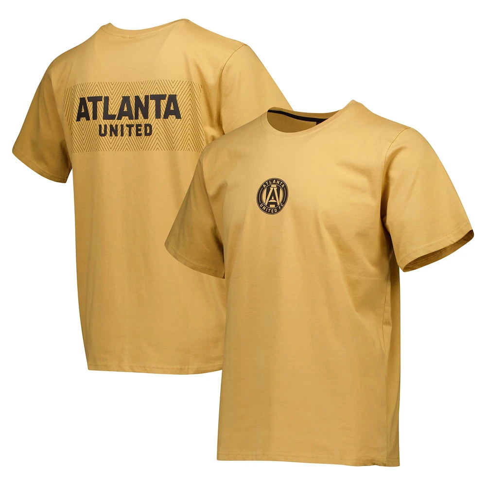 Men's Gold Atlanta United FC Street Heavyweight Relaxed T-Shirt