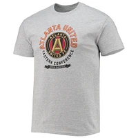 T-shirt majestueux gris Atlanta United FC établi pour hommes