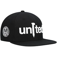 Casquette Atlanta United FC OriginalFani Snapback Mitchell & Ness pour homme, noir