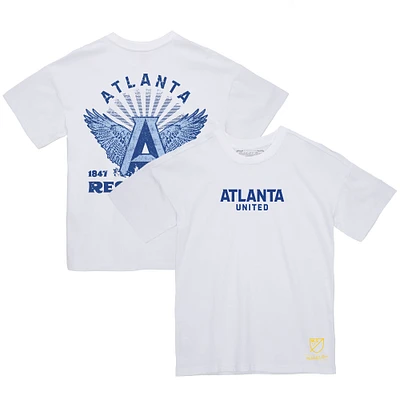 T-shirt blanc Mitchell & Ness Atlanta United FC Resurgens pour hommes