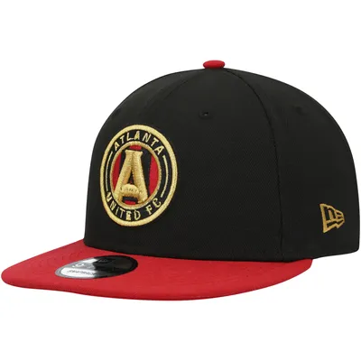 Atlanta United FC New Era Two-Tone 9FIFTY Snapback Hat - Black/Red